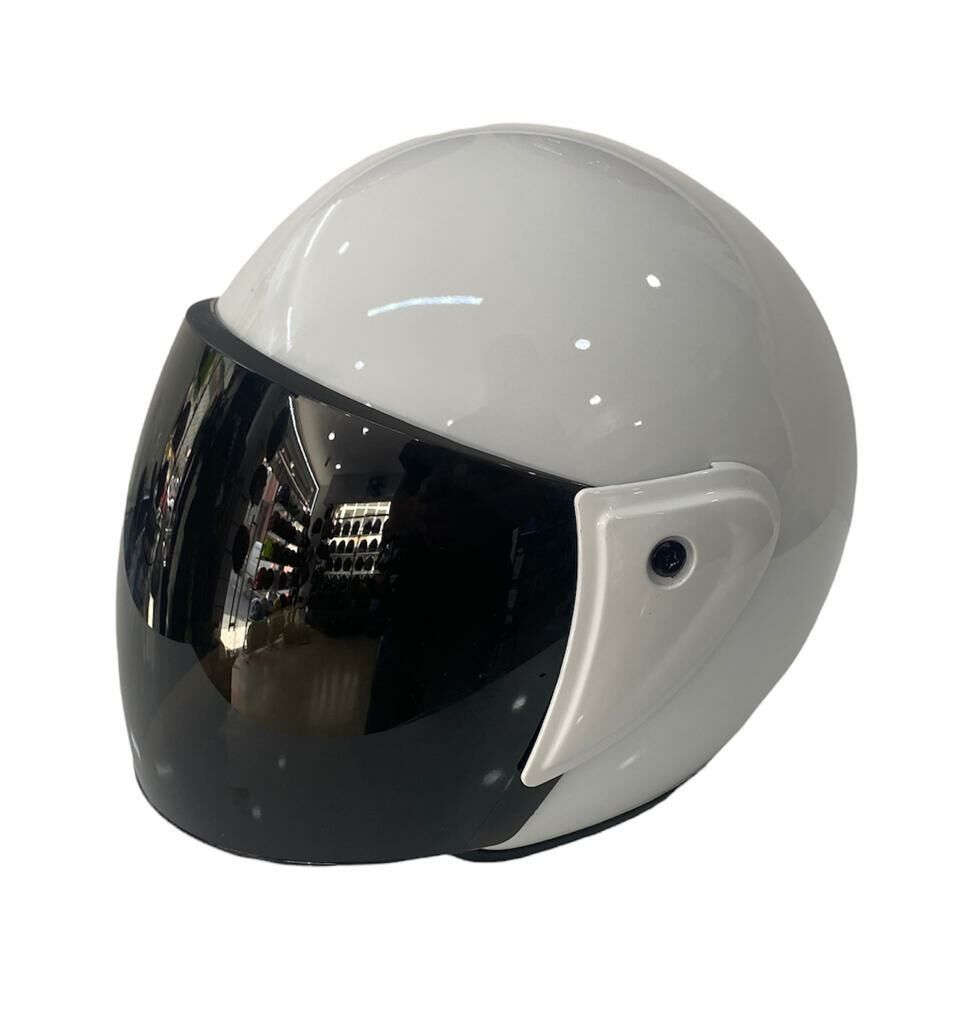 Pro Helmets F-009 Beyaz Yarım Kask