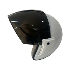 Pro Helmets F-009 Beyaz Yarım Kask