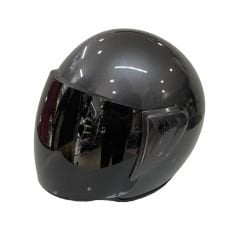 Pro Helmets F-009 Koyu Gri Yarım Kask