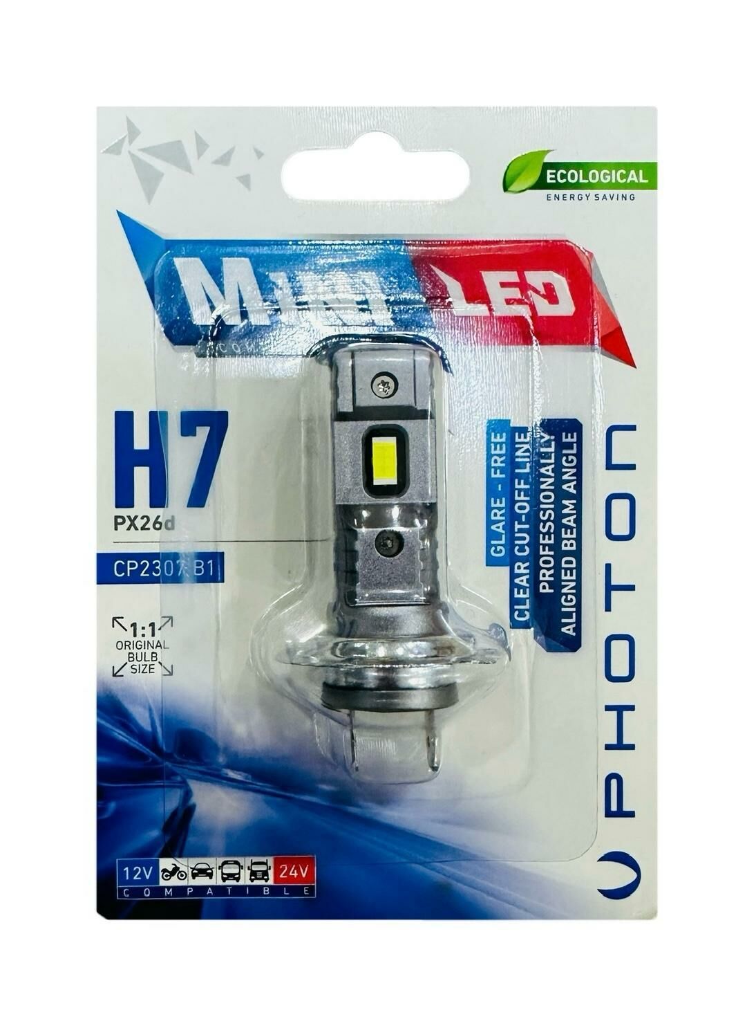 Photon H7 Mini 12-24V Led