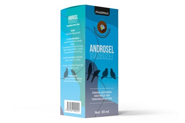 Pharmax Androsel Kuş Üreme Sistemi Desteği 30 ML