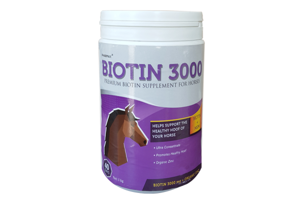 Pharmax Biotin 3000 Atlar için Biotin Yem Katkısı 1 KG
