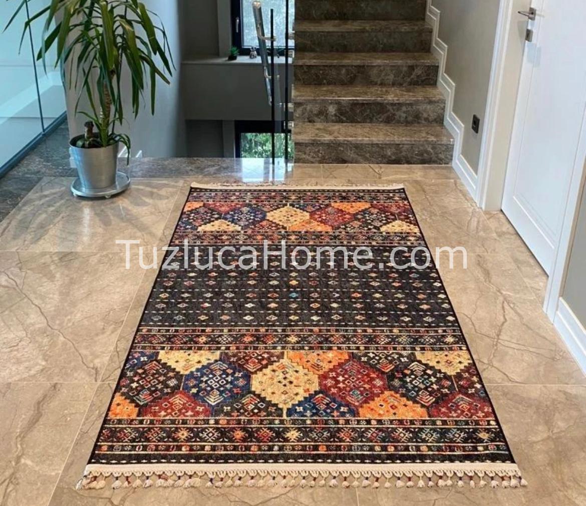 Tuzluca Home Yıkanabilir Dokuma Taban Kilim 0022