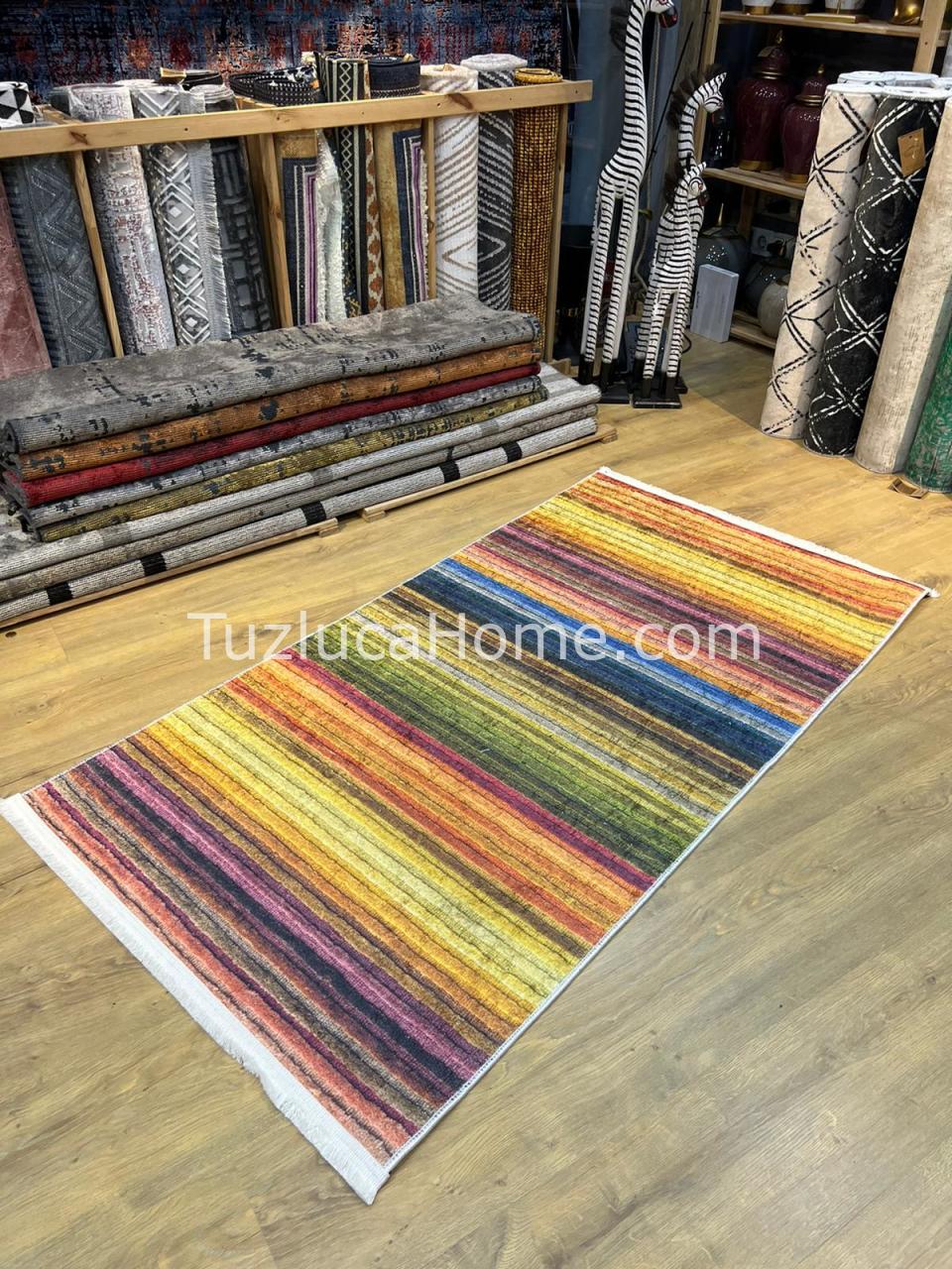 Tuzluca Home Yıkanabilir Dokuma Taban Kilim 0024