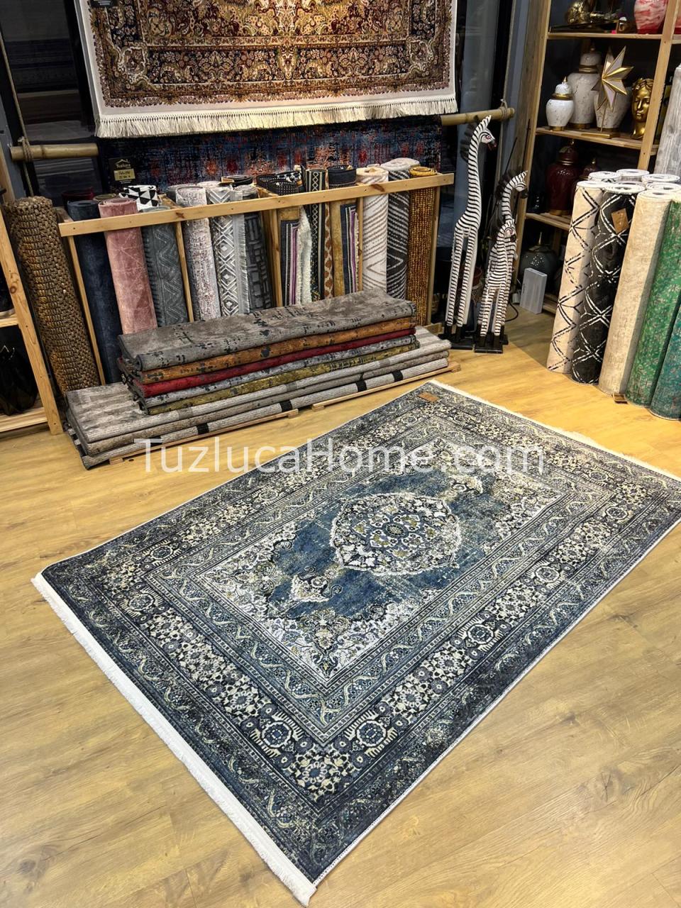 Tuzluca Home Yıkanabilir Dokuma Taban Kilim 0038