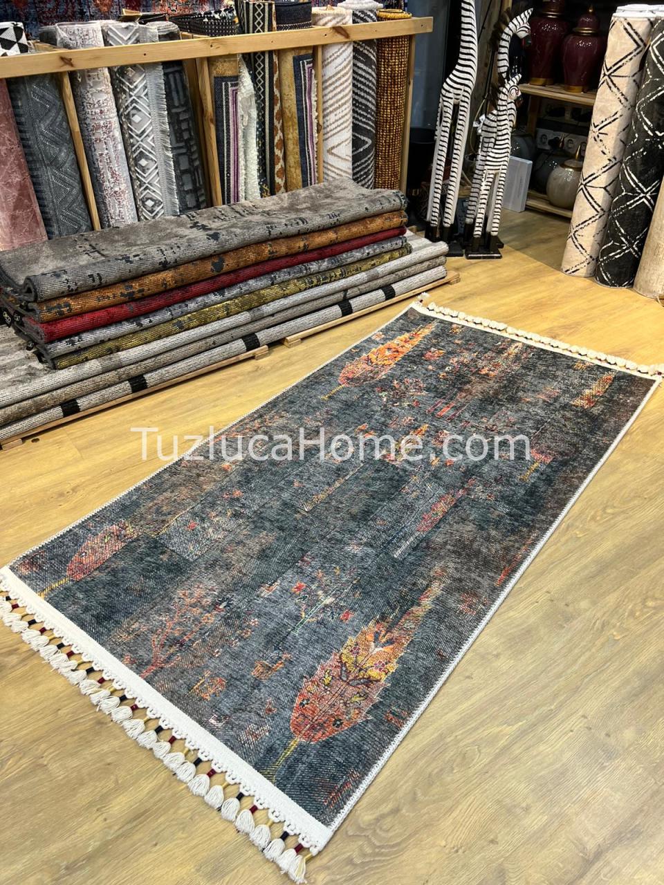 Tuzluca Home Yıkanabilir Dokuma Taban Kilim 0040
