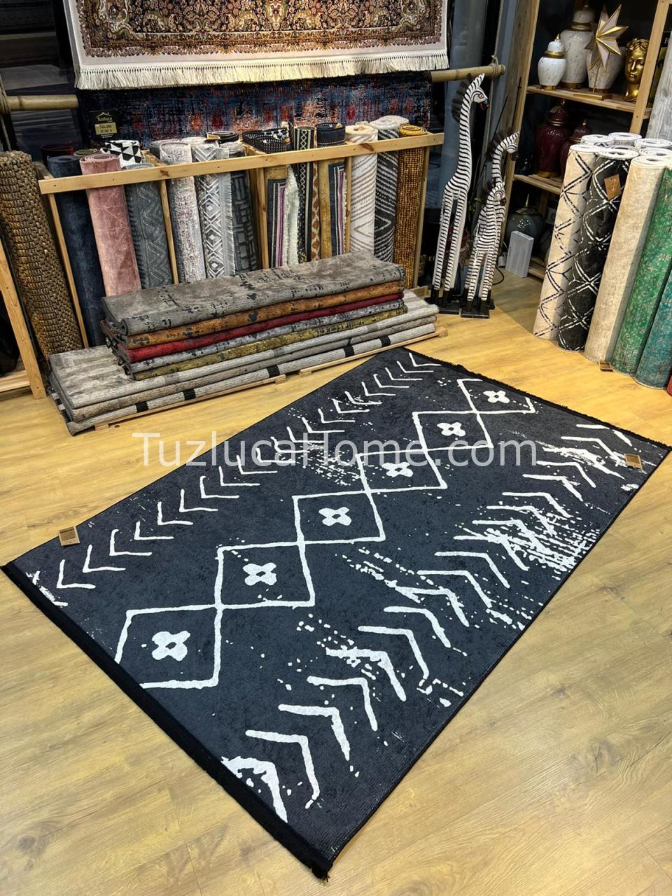 Tuzluca Home Yıkanabilir Dokuma Taban Kilim 0041