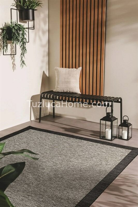 Doğal Jüt İplik Sisal Halı Özel Ölçü 05-404