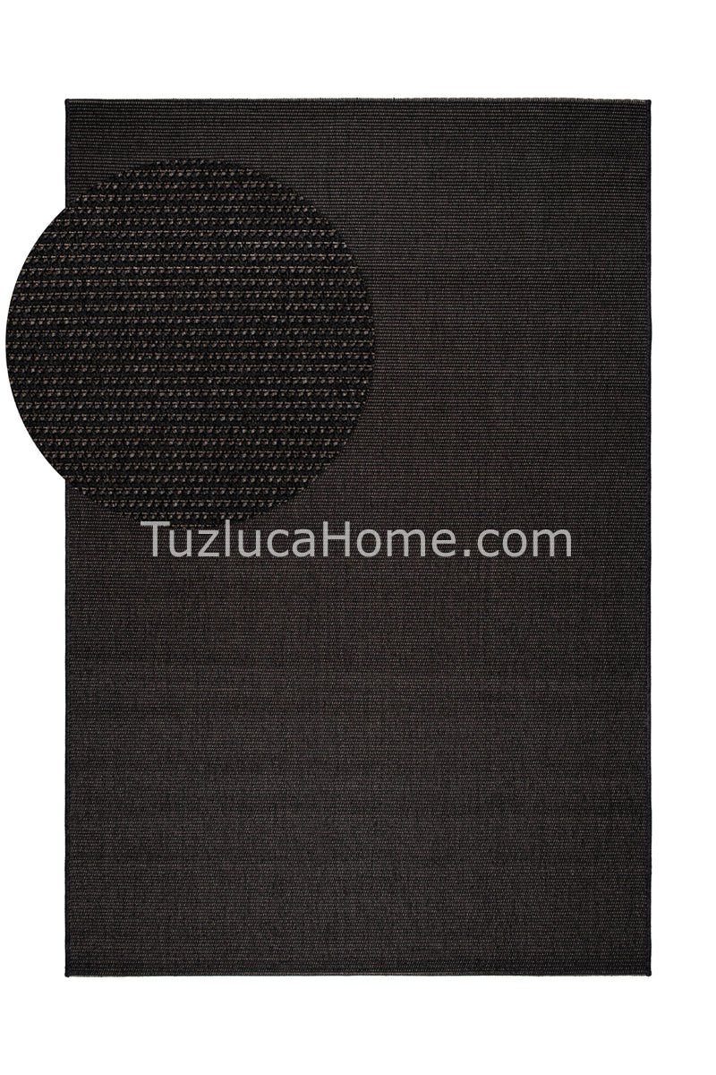 Sisal Halı Antrasit Çerçevesiz