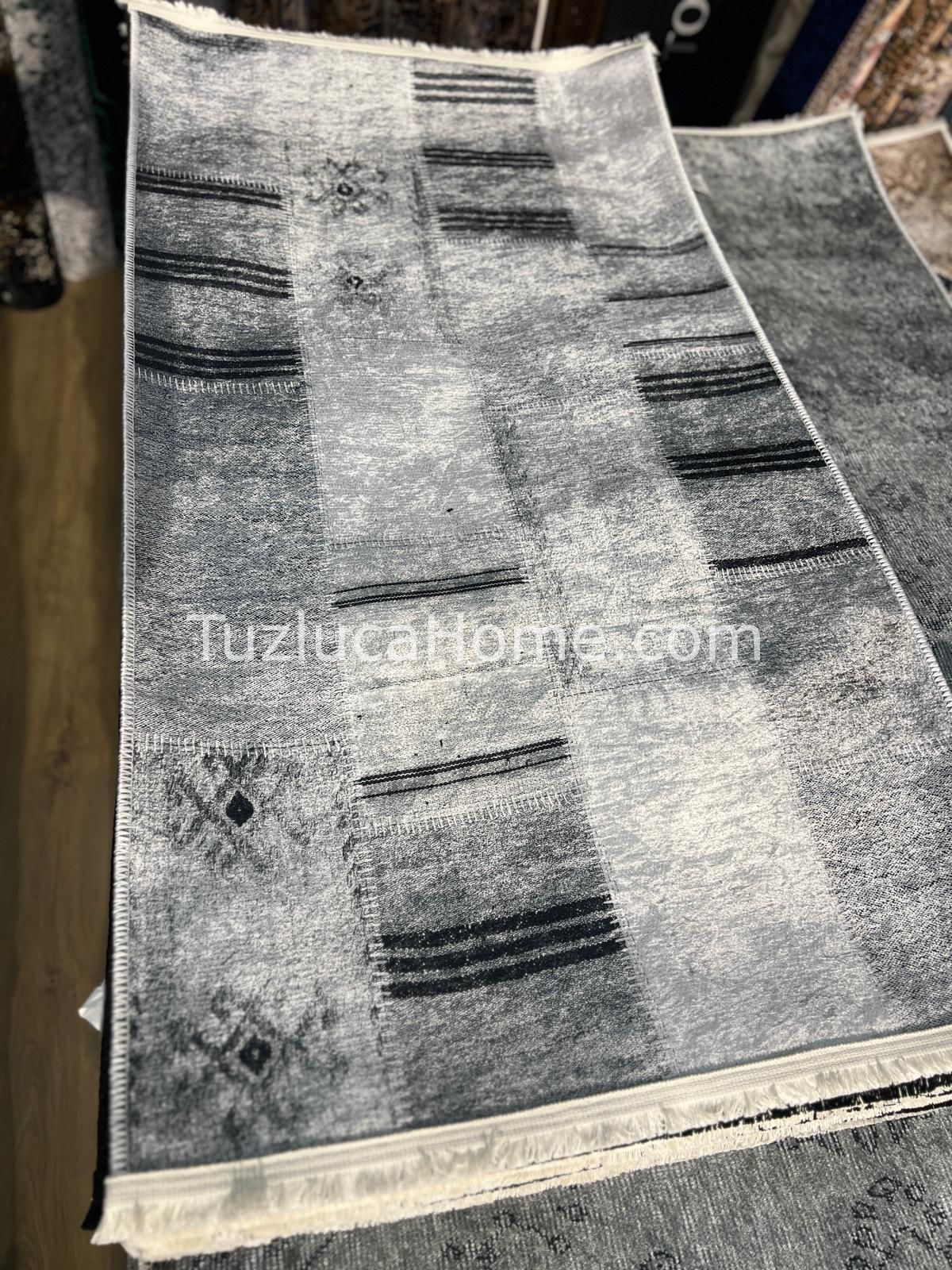 Tuzluca Home Yıkanabilir Dokuma Taban Kilim Patchwork 0106