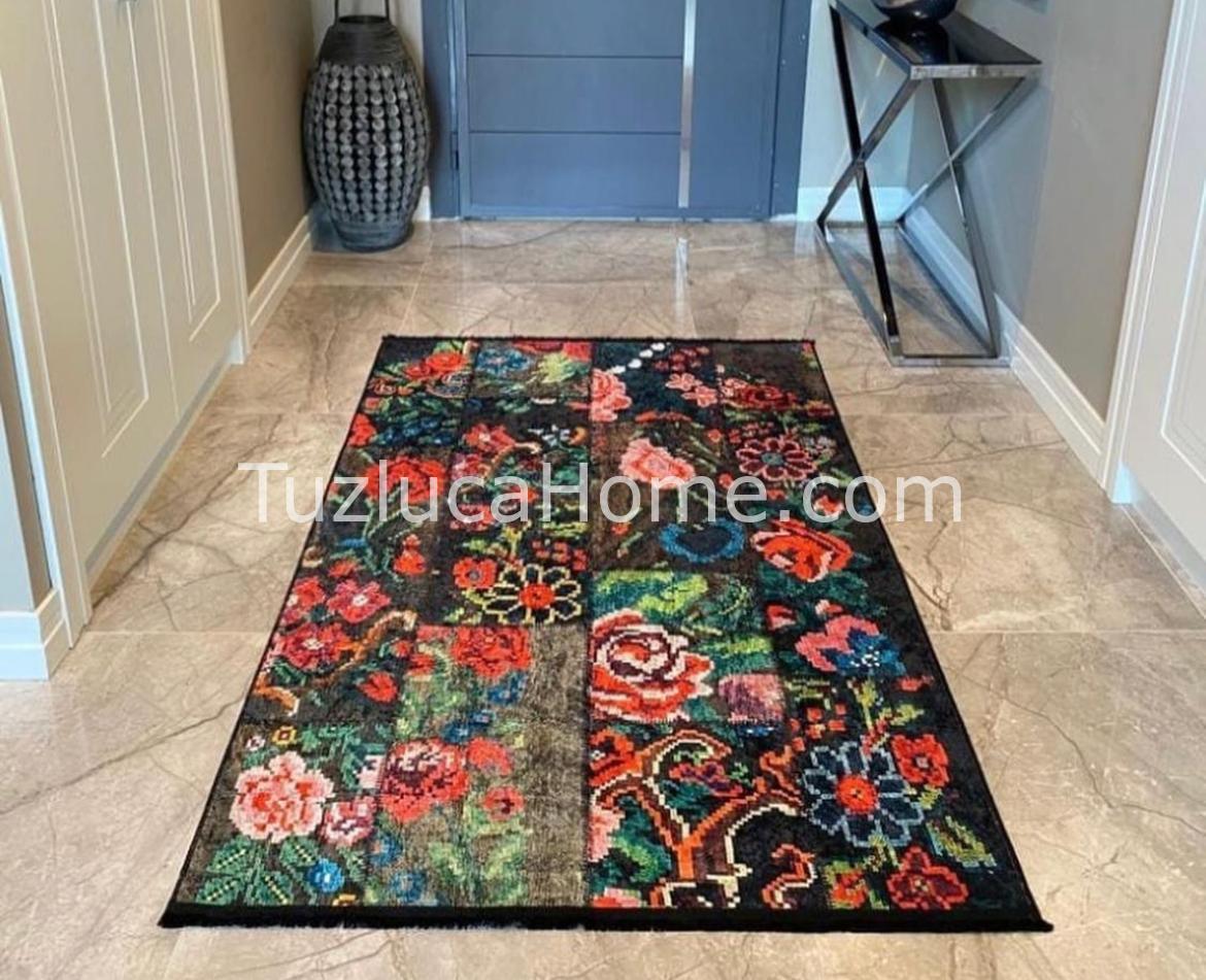 Tuzluca Home Yıkanabilir Dokuma Taban Kilim 0007