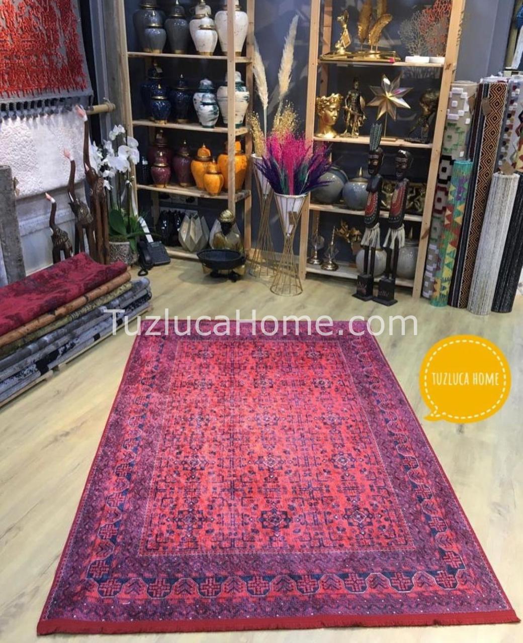 Tuzluca Home Yıkanabilir Dokuma Taban Kilim 0008