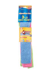 Makromax Eko Mıkrofıber Bezı 3 Lu Acık