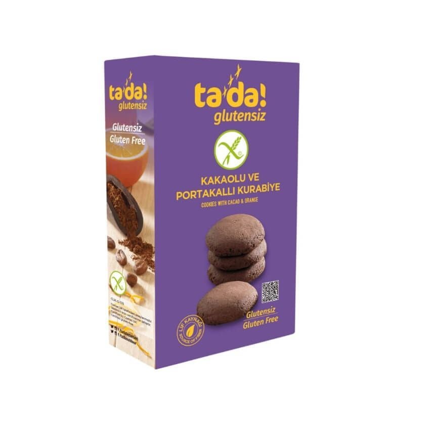 Ta!da! Kurabiye Kakaolu Portakallı 100 Gr