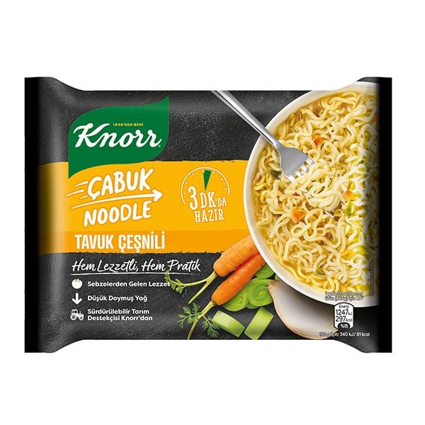 Knorr Cab Noodle 66 Gr Tavuk Cesnı