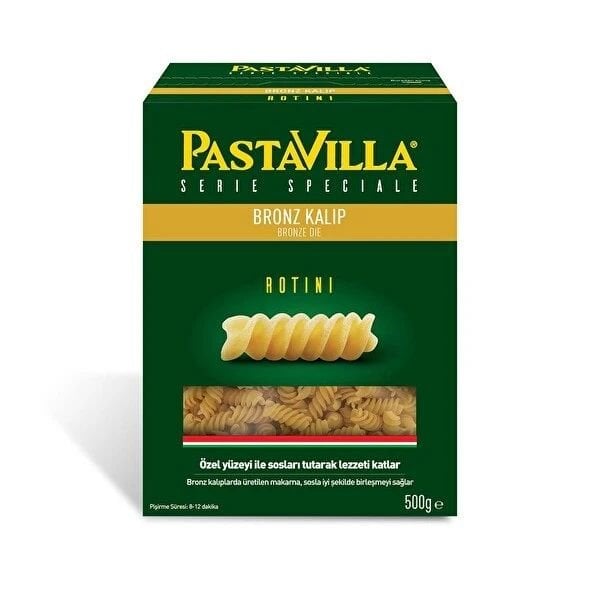 Pastavilla Bronz Makarna Burgu İri 500 Gr