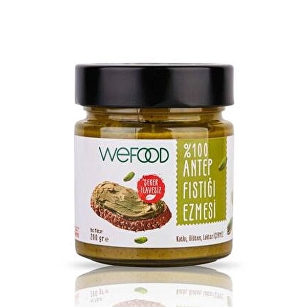 Wefood %100 Antep Fıstıgı Ezmesı 200 Gr Sade