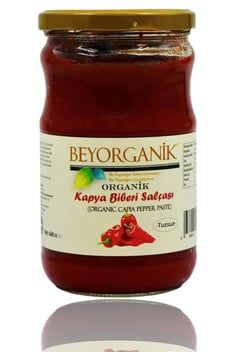 Beyorganik Organik Biber Salçası 660 Cc.
