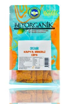 Beyorganik Organik Kapya Biberli Cips 120 Gr