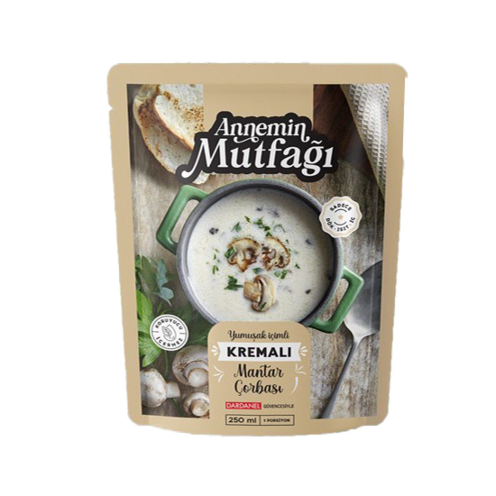 Annemin Mutfağı Kremalı Mantar Çorbası 250 Gr