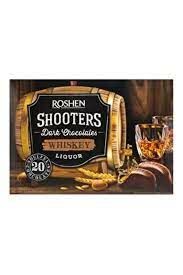 Roshen Shooters Dark Chocolate 150 Gr