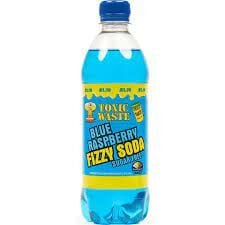 Toxıc Waste Blue Rasperry Fızzy Soda 500 Ml