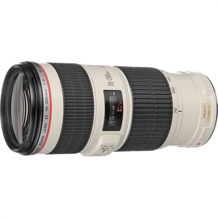 Canon 70-200mm EF f4 L IS USM Zoom Lens
