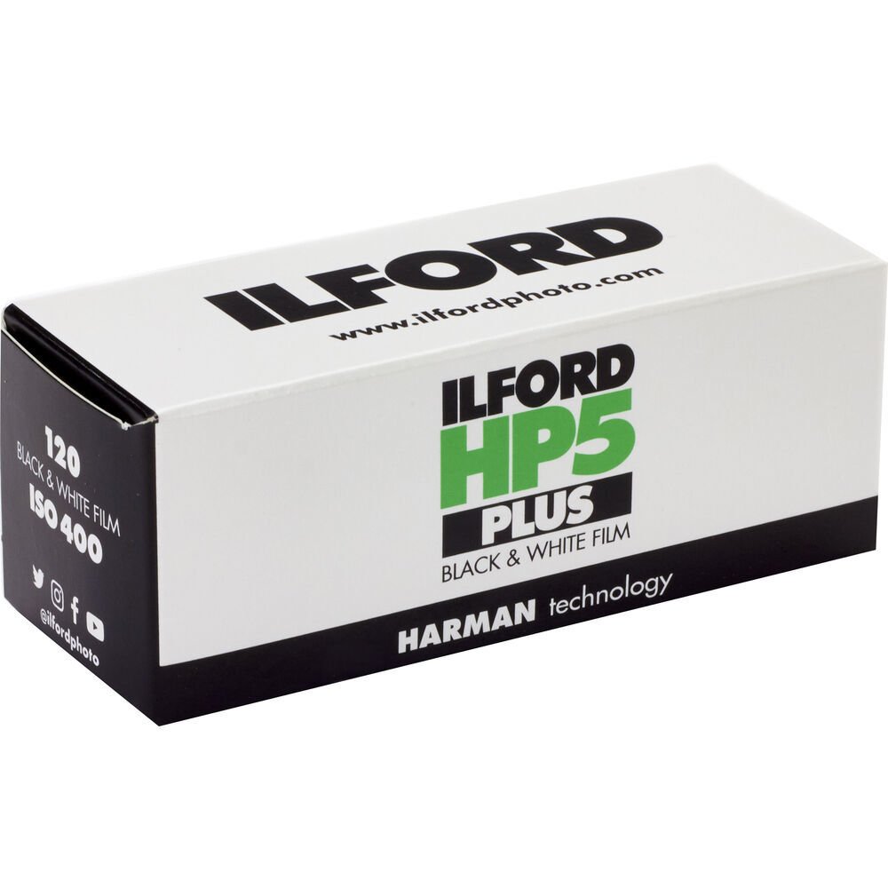 Ilford HP5 Plus 400 Siyah Beyaz Negatif 120 Roll Film (SKT: 09-2024)