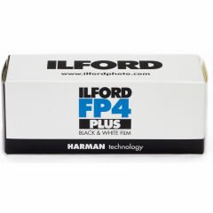 Ilford FP4 Plus 125 Siyah Beyaz Negatif 120 Roll Film (SKT: 05-2024)