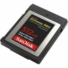 Sandisk 512GB Extreme PRO CFexpress 1700MB/s Type-B Hafıza Kartı