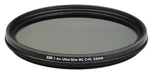 JJC 52mm CPL (Circular Polarize) A+ Ultra Slim Multi-Coated Filtre