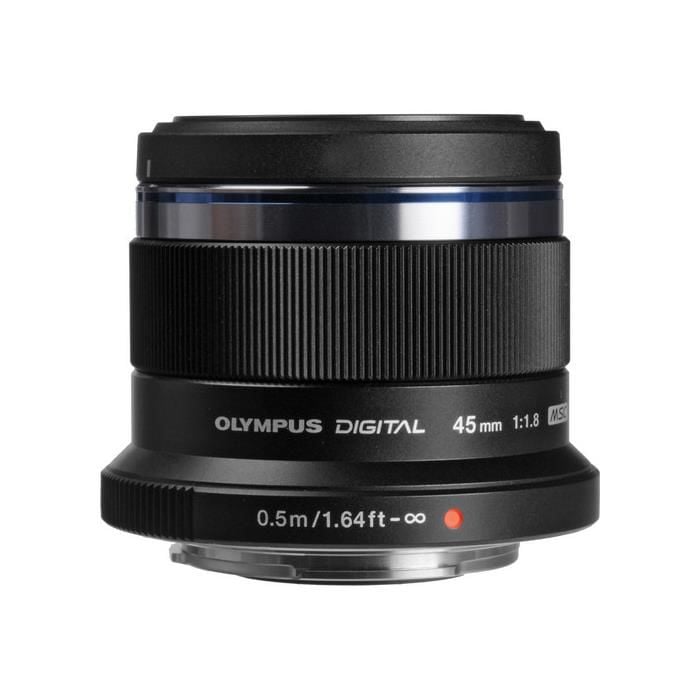 Olympus M. Zuiko 45mm f1.8 ED Lens (Siyah)