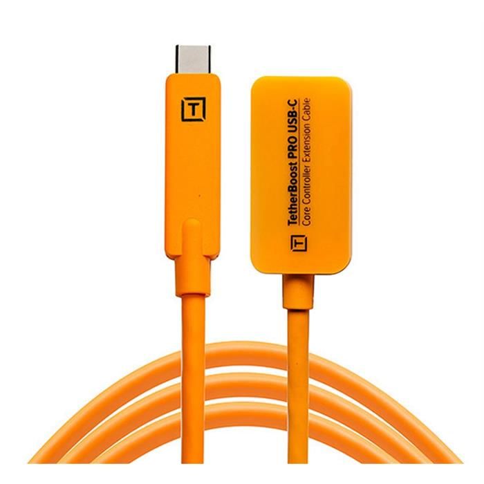 Tether Tools TBPRO3-ORG 5m USB-C Core Controller Extension Cable Uzatma Kablosu