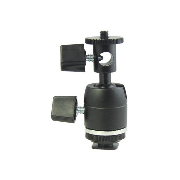 Fancier FMH-05 Flaş Kızağı İçin Mini Ball Head