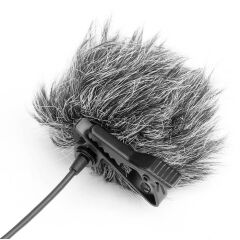 Saramonic LM-WS Furry Windscreen Yaka Mikrofonları İçin Deadcat Rüzgarlık (3'lü Paket)