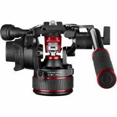 Manfrotto MVK608TWINGA Nitrotech 608 Head & Alu Twin GS Video Tripod