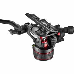 Manfrotto MVK612TWINGA Nitrotech 612 & Alu Twin GS Video Tripod