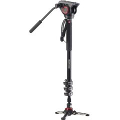 Manfrotto MVMXPRO500 Fluid Video Monopod (500 Head Kafa ile)