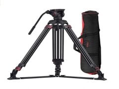 Fortinge PROS15 Stüdyo Prompter + Fortinge Taşıma Çantası + Miliboo MTT609A  Tripod + W200 Ağırlık