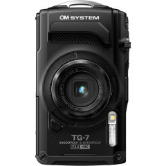 OM System Tough TG-7 Sualtı Fotoğraf Makinası (Siyah)