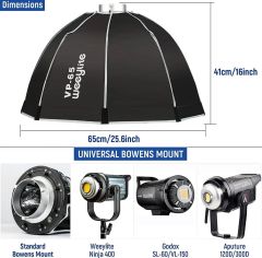 Viltrox Weeylite VP-65 65cm Bowens Softbox