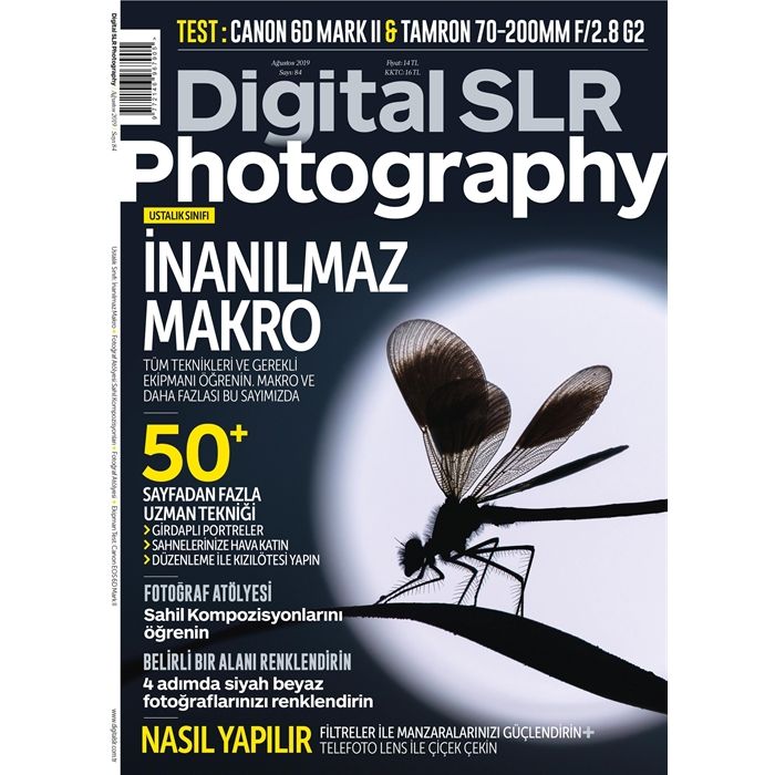 Digital SLR Photography Dergisi Ağustos 2019