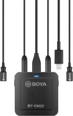 Boya BY-DM20 Dijital PC Telefon Yaka Mikrofonu Kit