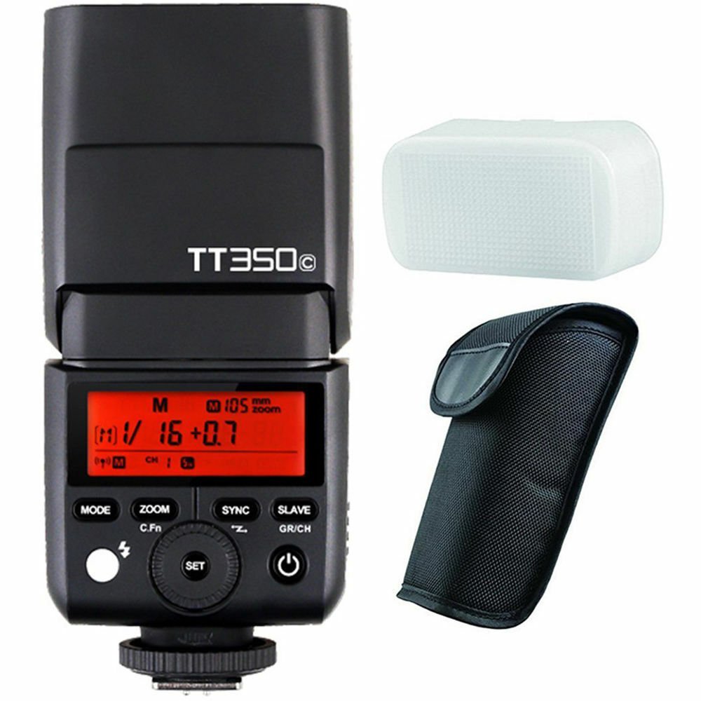 Godox TT350C Mini Thinklite TTL 1/8000 Tepe Flaş (Canon)
