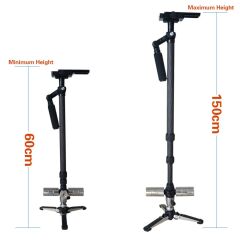 Mcoplus SC-05 Carbon Fiber Steadycam Stabilizerli Video Monopod