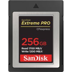 Sandisk 256GB Extreme PRO CFexpress 1700MB/s Type-B Hafıza Kartı