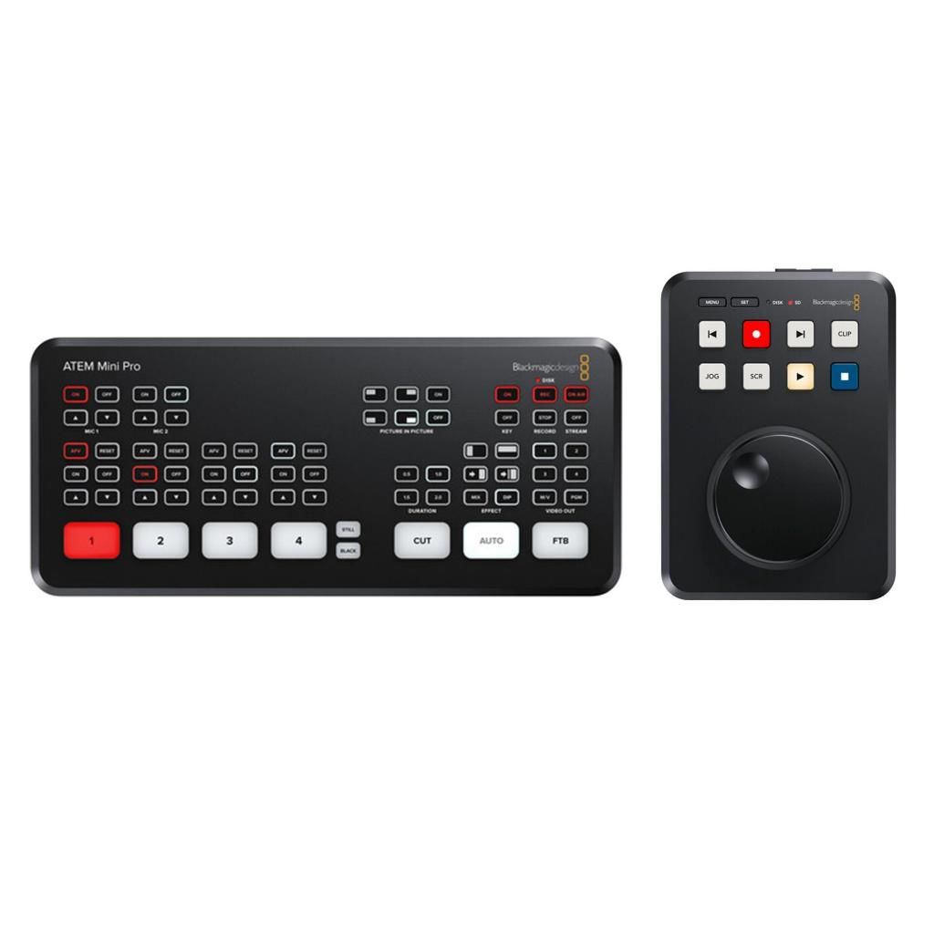 Blackmagic Design ATEM Mini Pro ve HyperDeck Shuttle HD