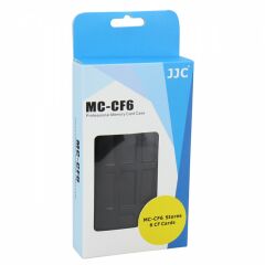 JJC Memory Card Case Hafıza Kartı Kutusu (6 CF Kart)