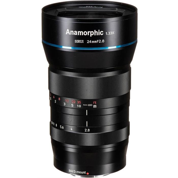 Sirui 24mm f2.8 1.33x Anamorphic Lens (MFT)