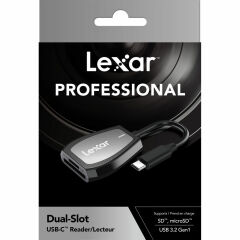 Lexar USB-C Dual-Slot Kart Okuyucu